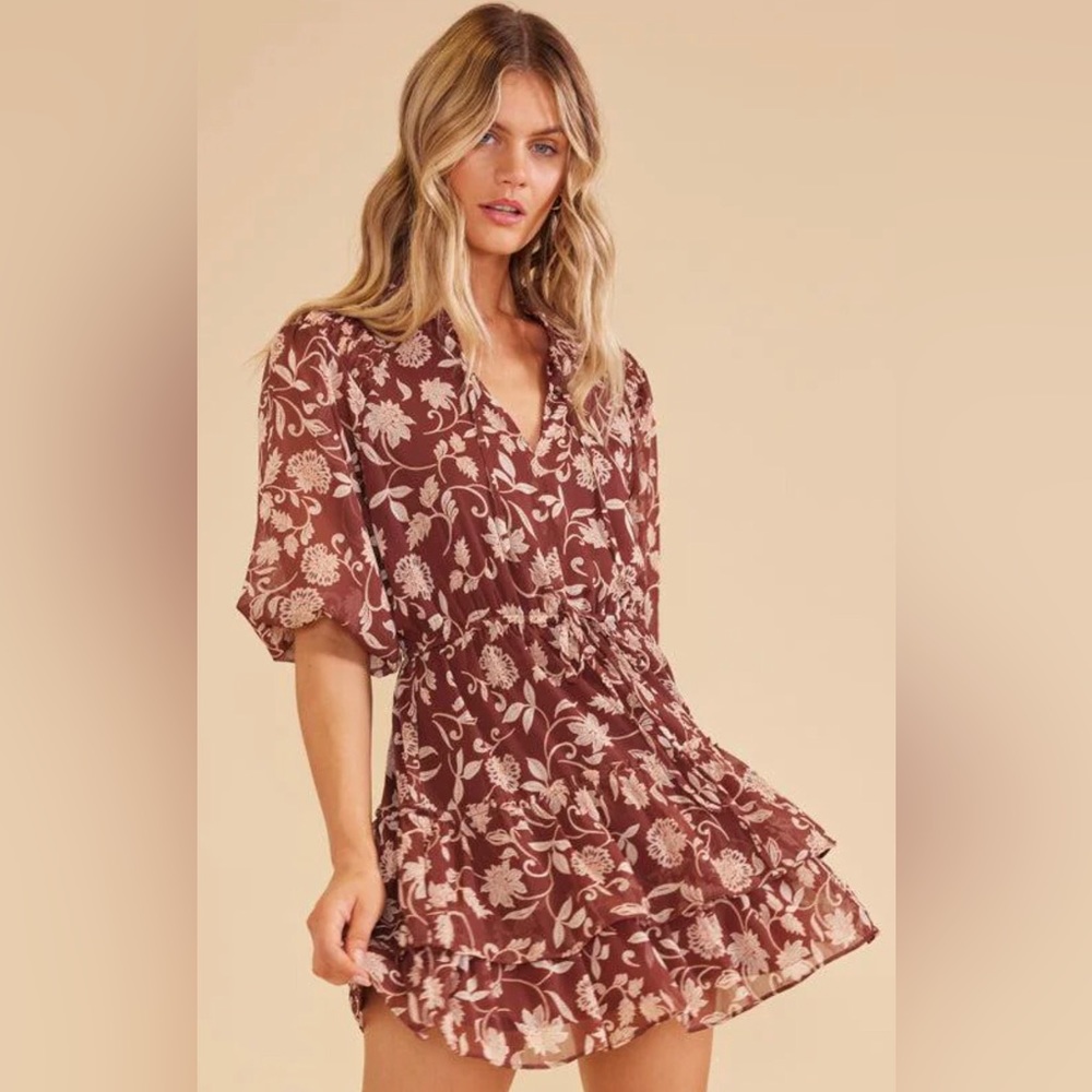 Mink Pink Wren Mini Dress - M - NWT